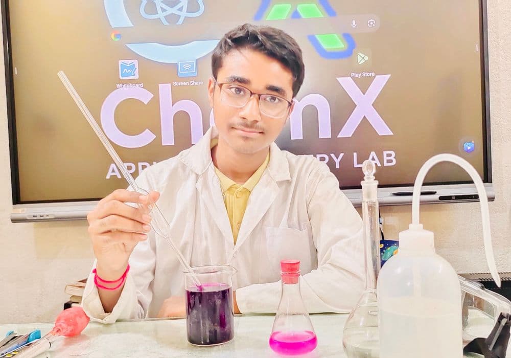 CHEMX course media for Class 10 CBSE — Practical + Foundation